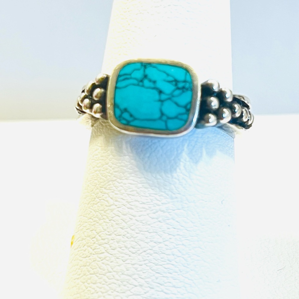 Turquoise Gemstone Silver Ring